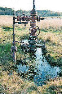Oil well in South Texas