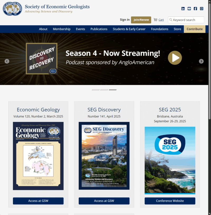 Society of Economic Geologists