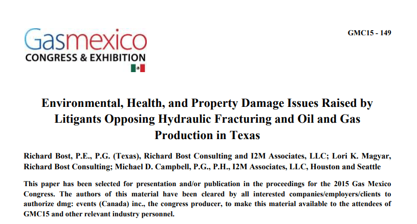 Environmental Health and Property Damage Issues