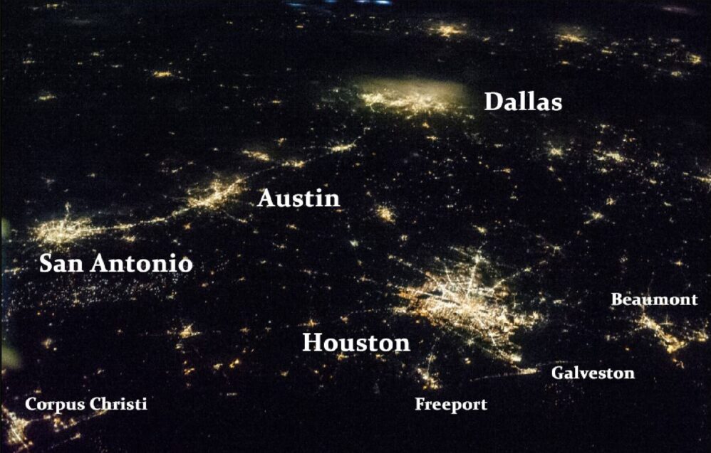 Houston Dallas Austin SA Triangle